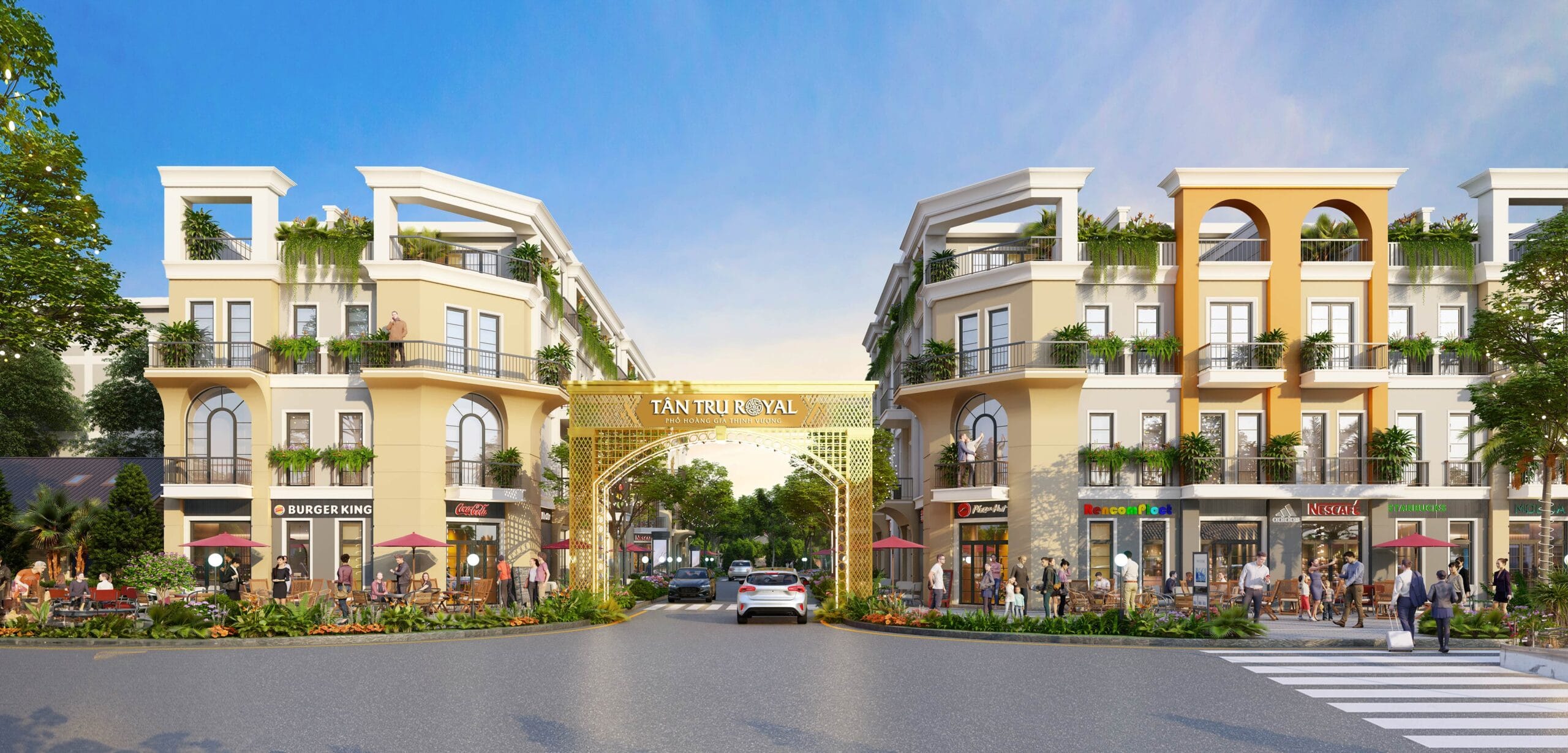 TÂN TRỤ ROYAL - PHỐ HOÀNG GIA THỊNH VƯỢNG