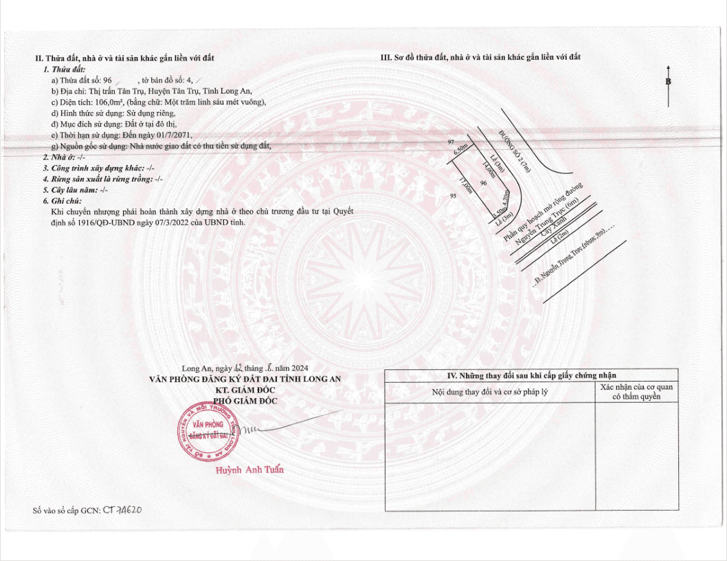 pháp lý dự án tân trụ royal